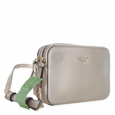 Cameron double zip small crossbody sale